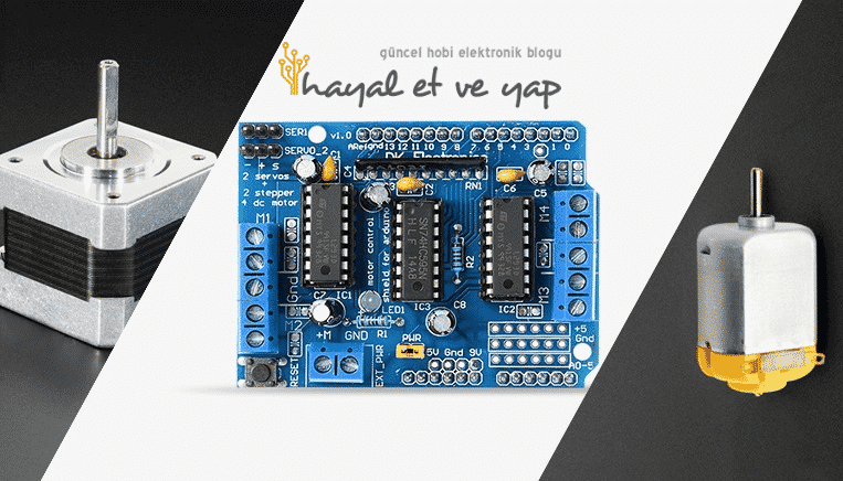 Arduino ile l293d motor sürücü kullanımı